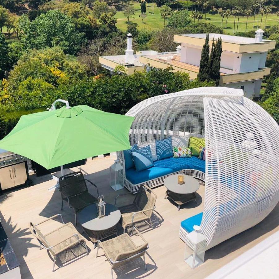 R02 Luxury Apartment In Villa With Pool And Garden Marbella Bagian luar foto